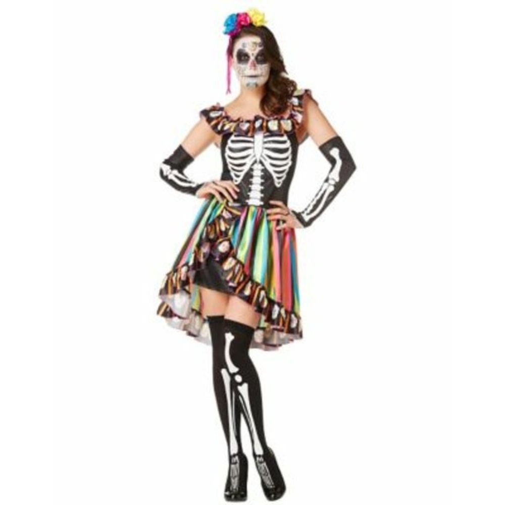 Halloween costume. “Spanish Sweetie Skeleton”
